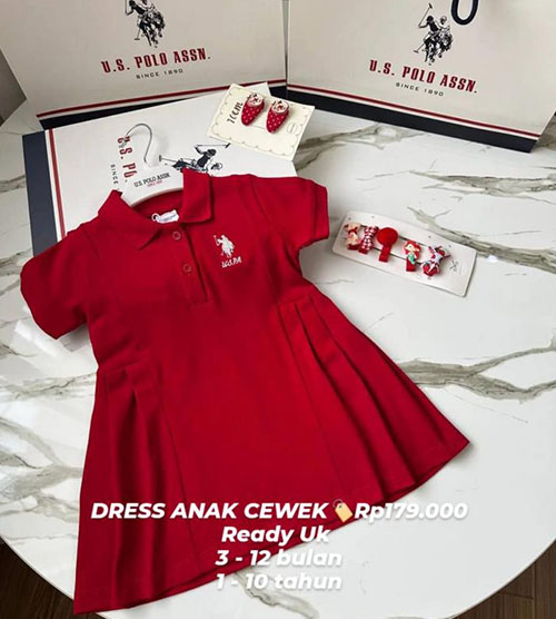 DRESS ANAK CEWEK