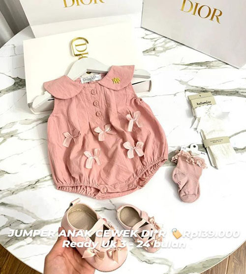 JUMPSUIT ANAK CEWEK DIOR