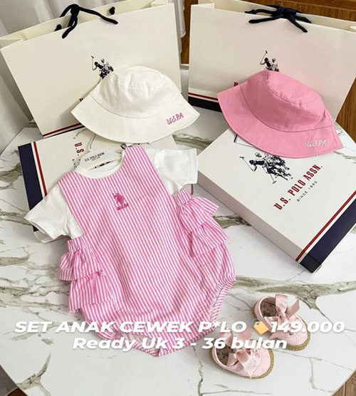 SET ANAK CEWEK POLO