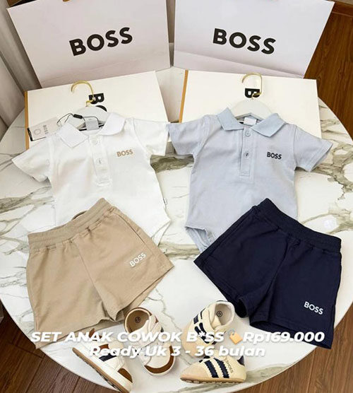 SET ANAK COWOK BOSS