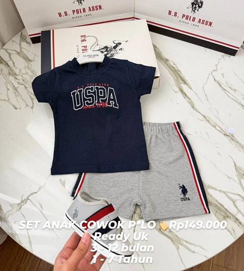 SET ANAK COWOK POLO