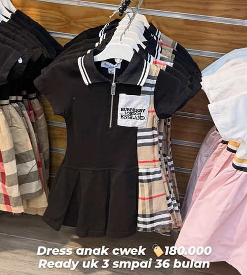 DRESS ANAK CEWEK