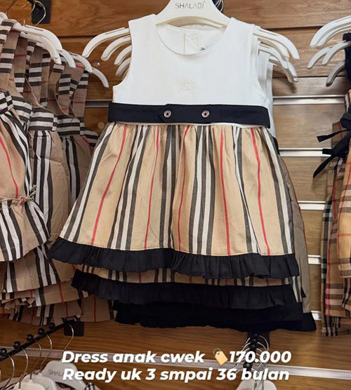DRESS ANAK CEWEK