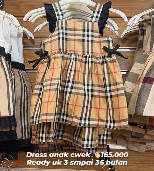 DRESS ANAK CEWEK