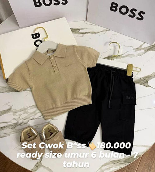 SET ANAK COWOK BOSS