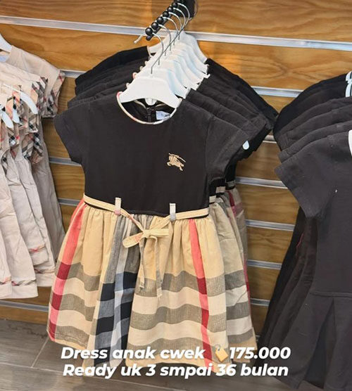 DRESS ANAK CEWEK