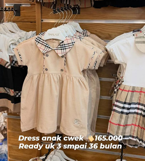 DRESS ANAK CEWEK