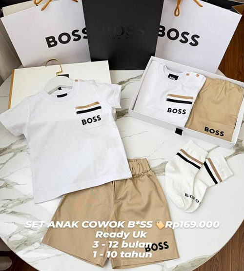 SET ANAK COWOK BOSS